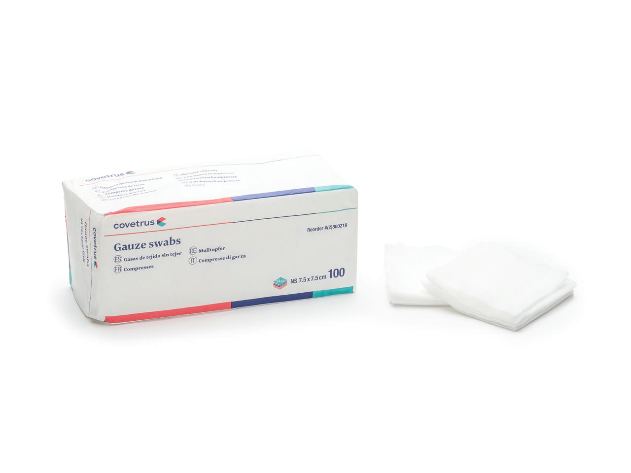 Gauze Swabs Hydrophilic Non-sterile 12ply