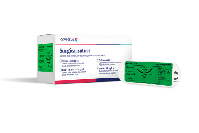 Suture Copramid - 1/2 circle, round bodied, taperpoint - 1/2TP24