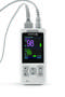 Handheld veterinary monitor with ECG function