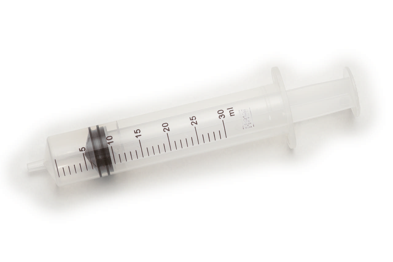 3-part Syringes Luer Excentric