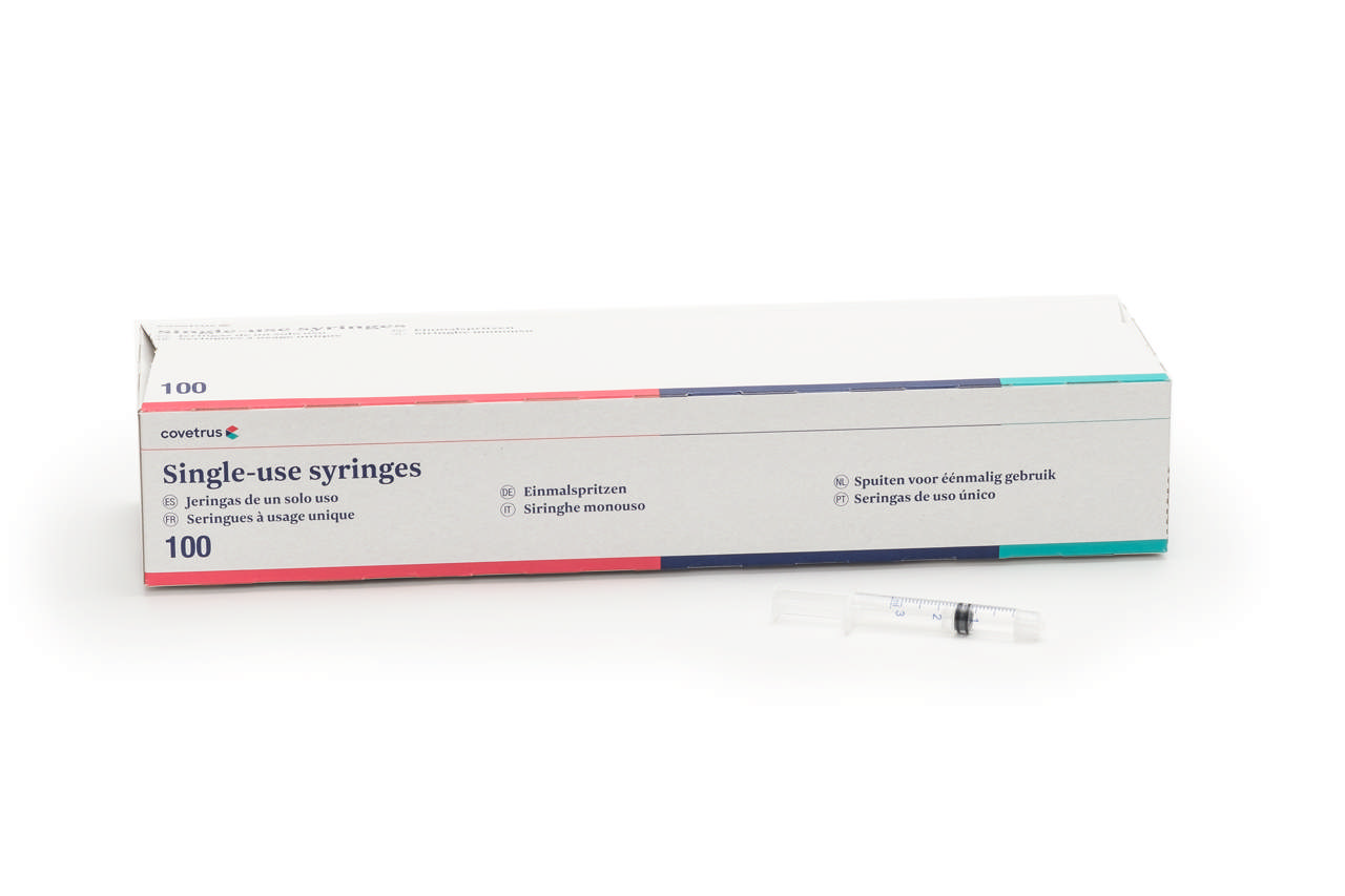 3-part Syringe Luer Lock