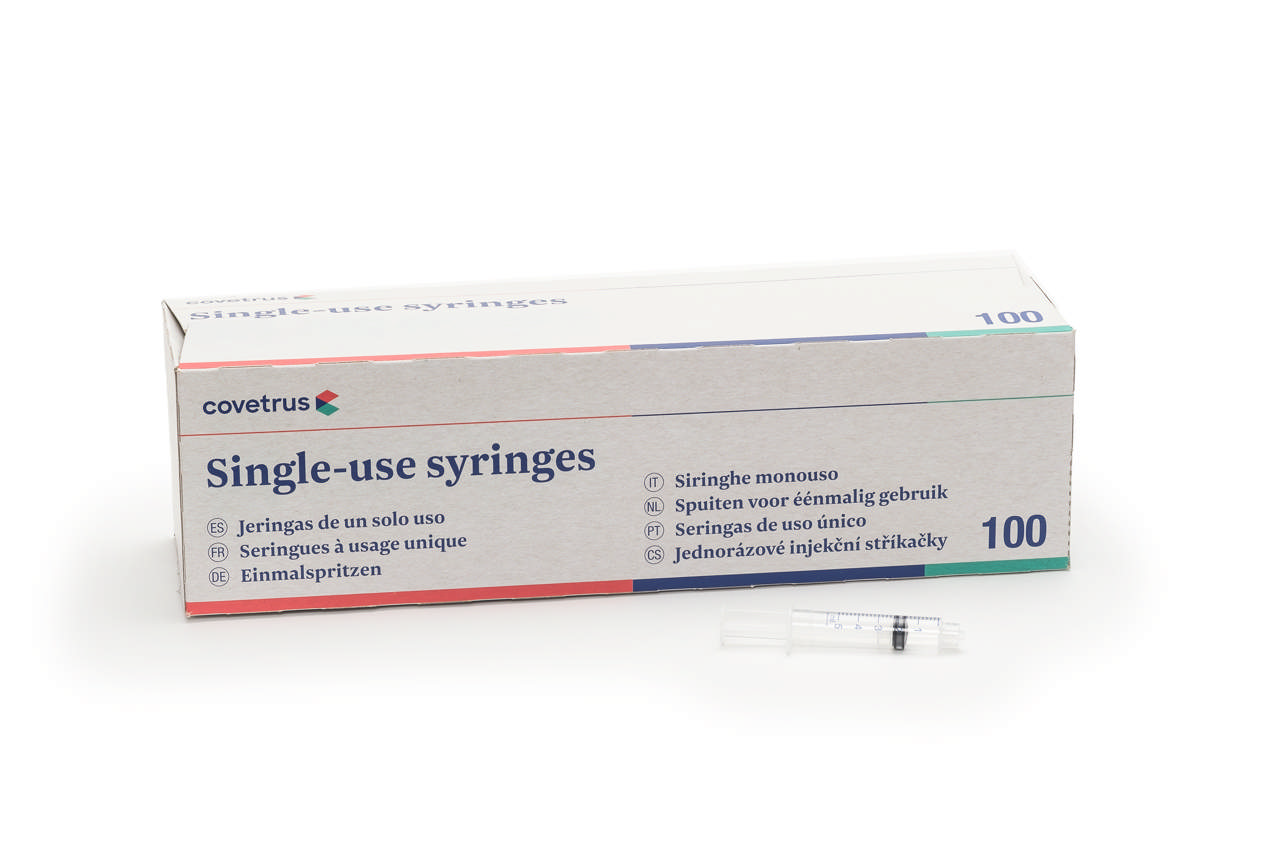 3-part Syringe Luer Lock