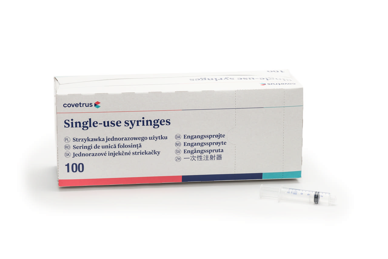 3-part Syringe Luer Lock