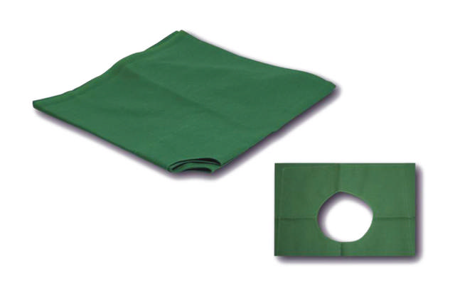 Textile Fenestrated Drapes