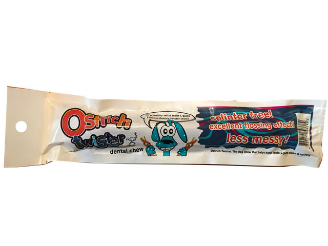 Ostrich Twister Dental Chew