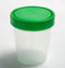 Urine Lid Green for Cup Screw Type