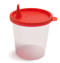 Urine Lid Red for Snap on Cup