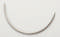 Suture Needles - Regular Eye, 12/Pk - 1/2 circle, reverse cutting