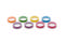 Instrument ID Tape Kit Assorted Neon Colours