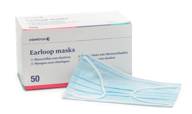 Ear Loop Masks IIR Blue