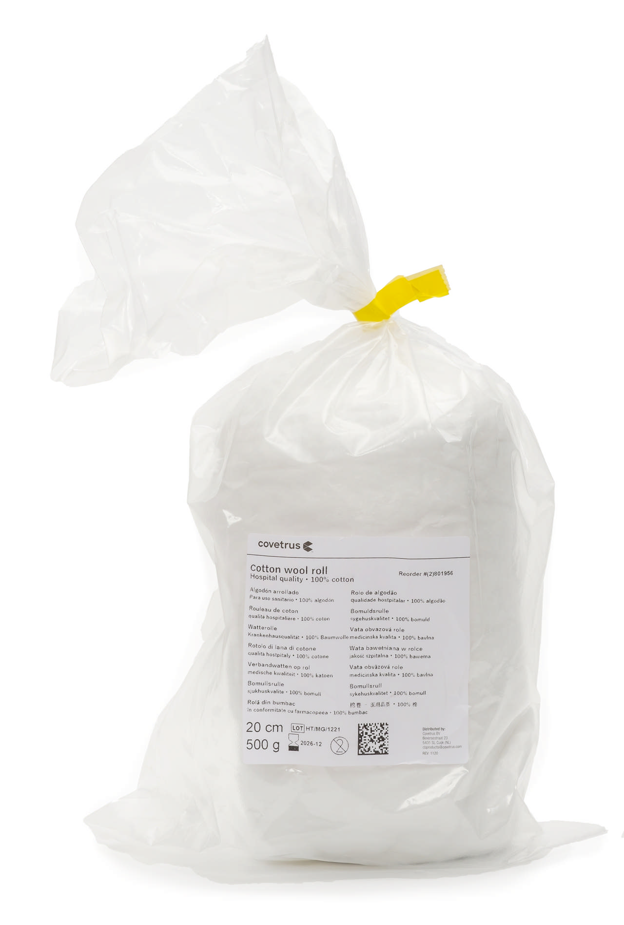 Cotton Wool Roll - 500 g/m²