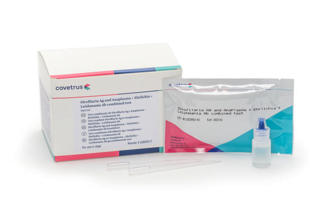 Rapid Test Dirofilaria Ag + Anaplasma + Ehrlichia + Leishmania Ab Combi