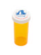 Prescription Vial with Screw Cap, Child Resistant