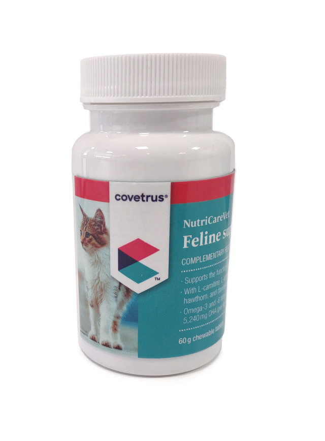 NutriCareVet Feline Supplement for Cardiac Support Chewable Tablets