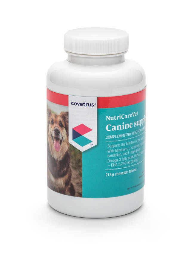 NutriCareVet Canine Supplement for Cardiac Support Chewable Tablets