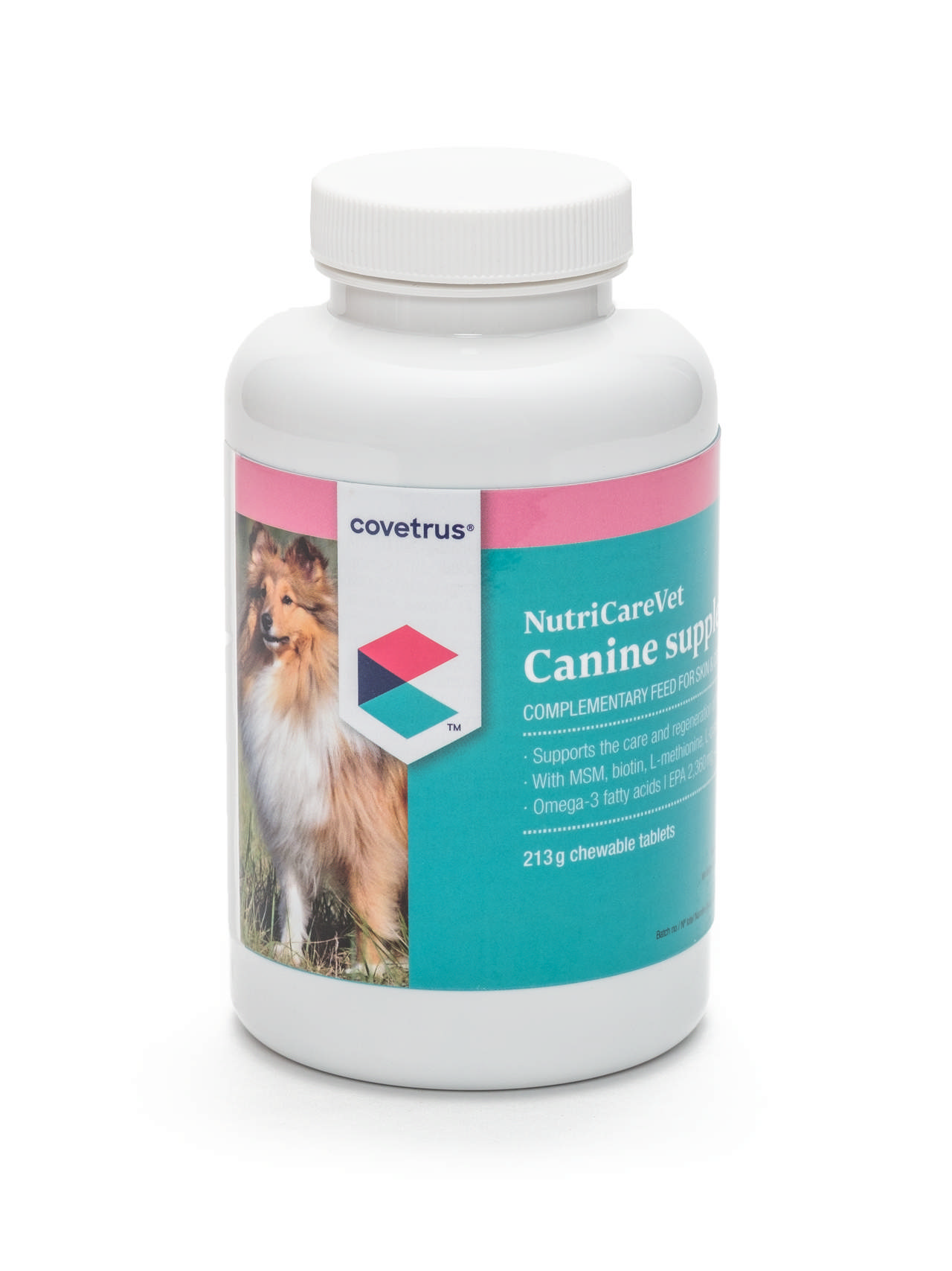 NutriCareVet Canine Supplement for Skin & Coat Support Chewable Tablets