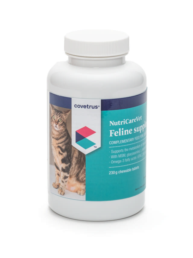 NutriCareVet Feline Supplement for Joint Support Chewable Tablets