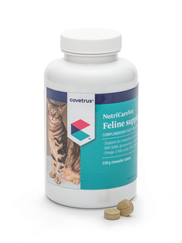 NutriCareVet Feline Supplement for Joint Support Chewable Tablets