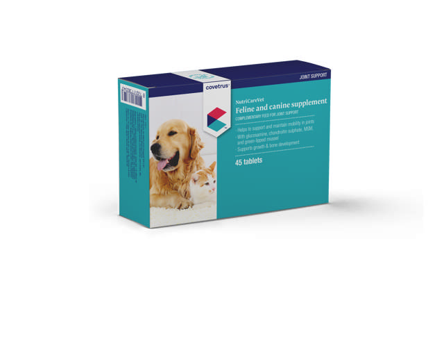 NutriCareVet Feline and Canine Supplement for Joint Support Tablets