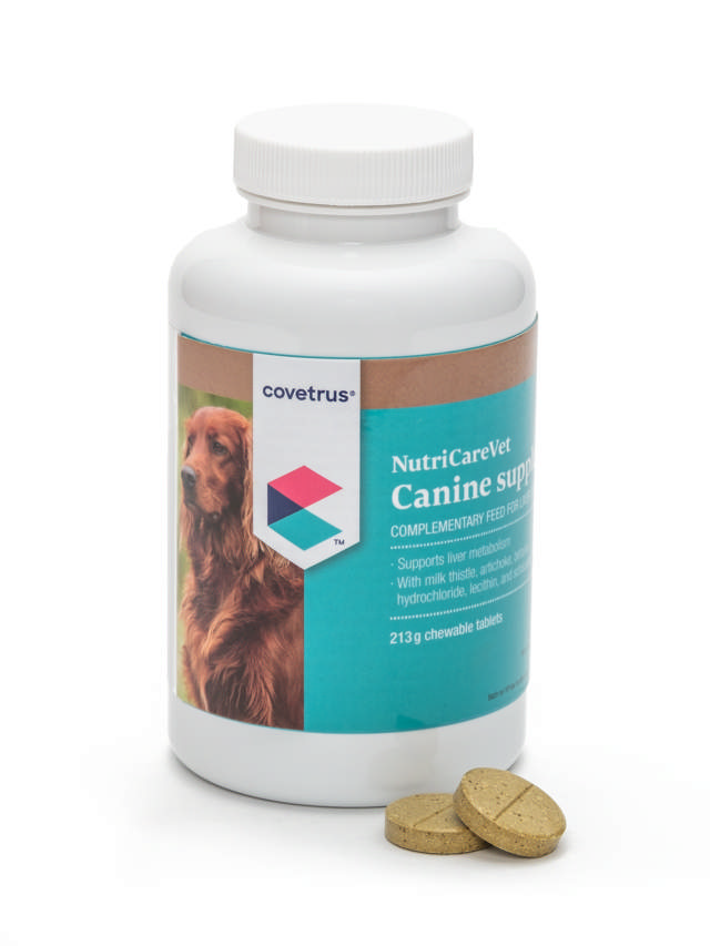 NutriCareVet Canine Supplement for Liver Support Chewable Tablets