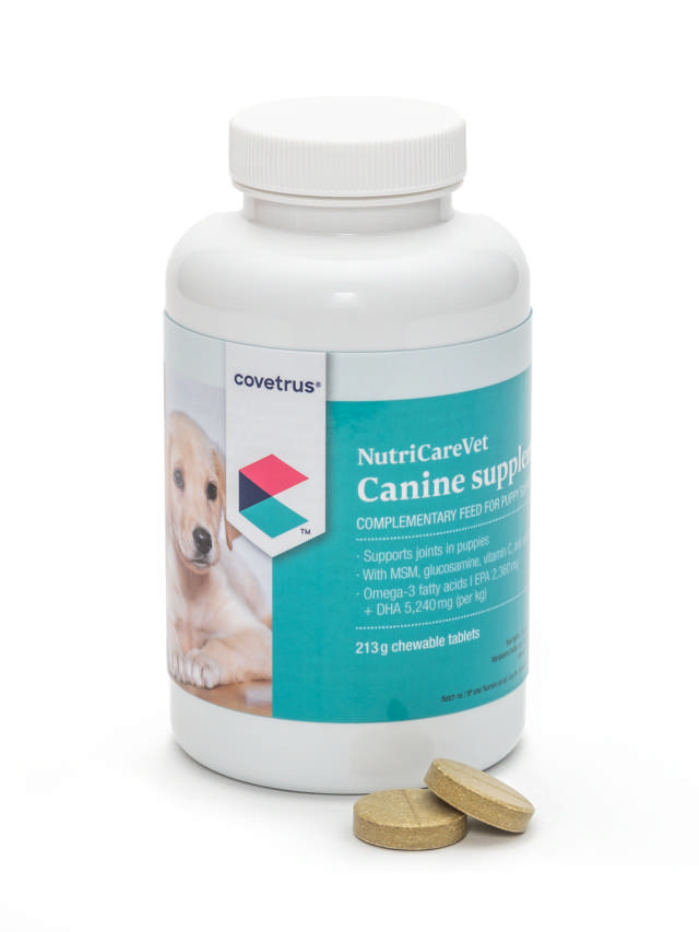 NutriCareVet Canine Supplement for Puppy Support Chewable Tablets