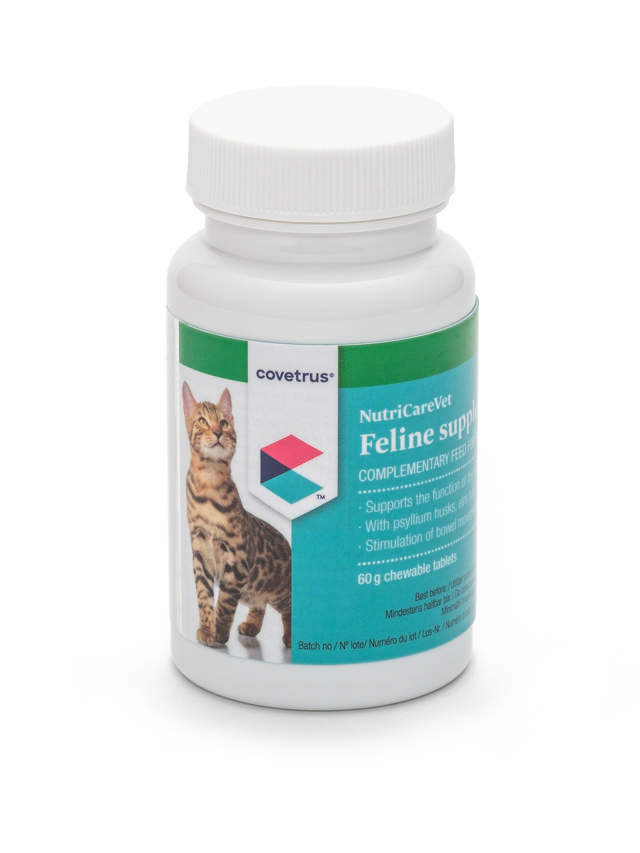 NutriCareVet Feline Supplement for Gastro Support Chewable Tablets