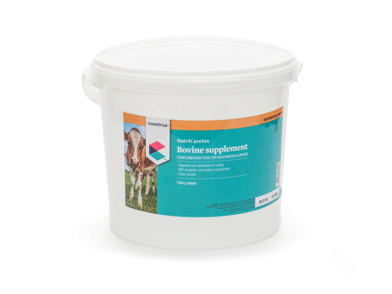 NutriCareVet Bovine Supplement for Rehydration Support Tablets