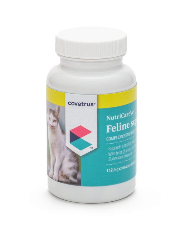 NutriCareVet Feline Supplement for Immune Support Chewable Tablets