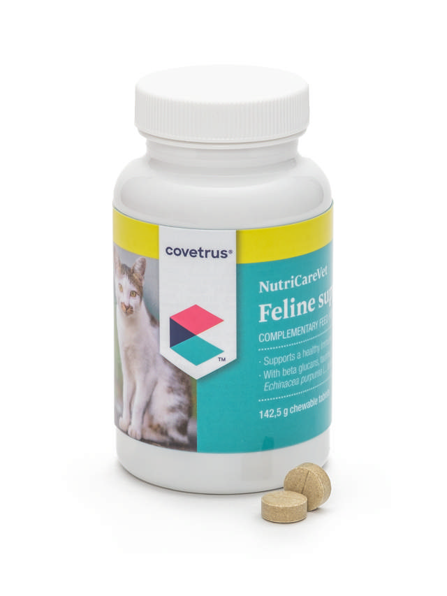 NutriCareVet Feline Supplement for Immune Support Chewable Tablets