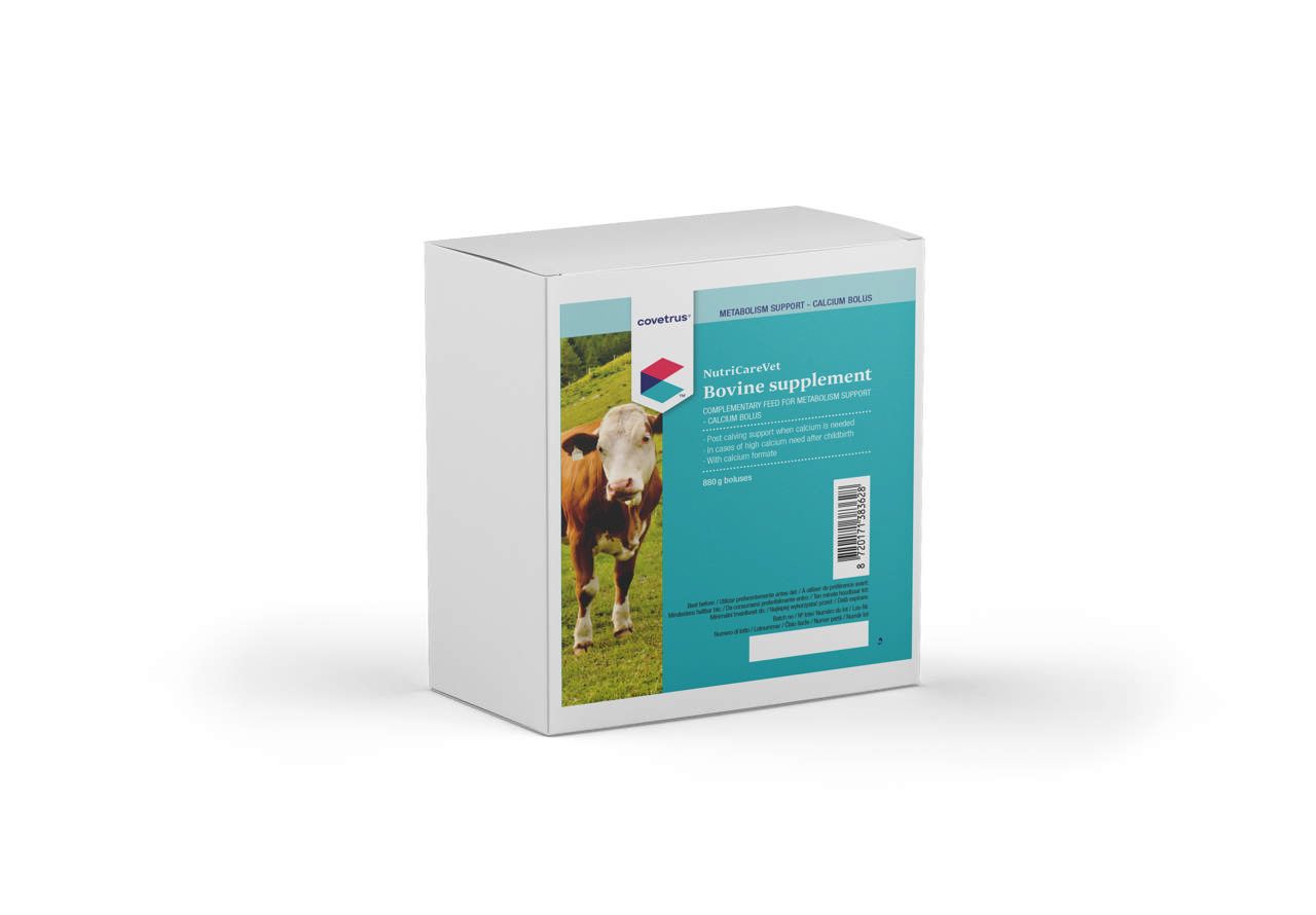 NutriCareVet Bovine Supplement for Metabolism Support Calcium Bolus