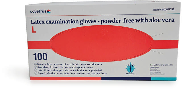 Latex Examination Gloves Aloe Vera