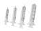 2-part Syringes Luer Excentric