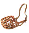 Dog Muzzle with Leather Strap