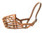 Dog Muzzle with Leather Strap