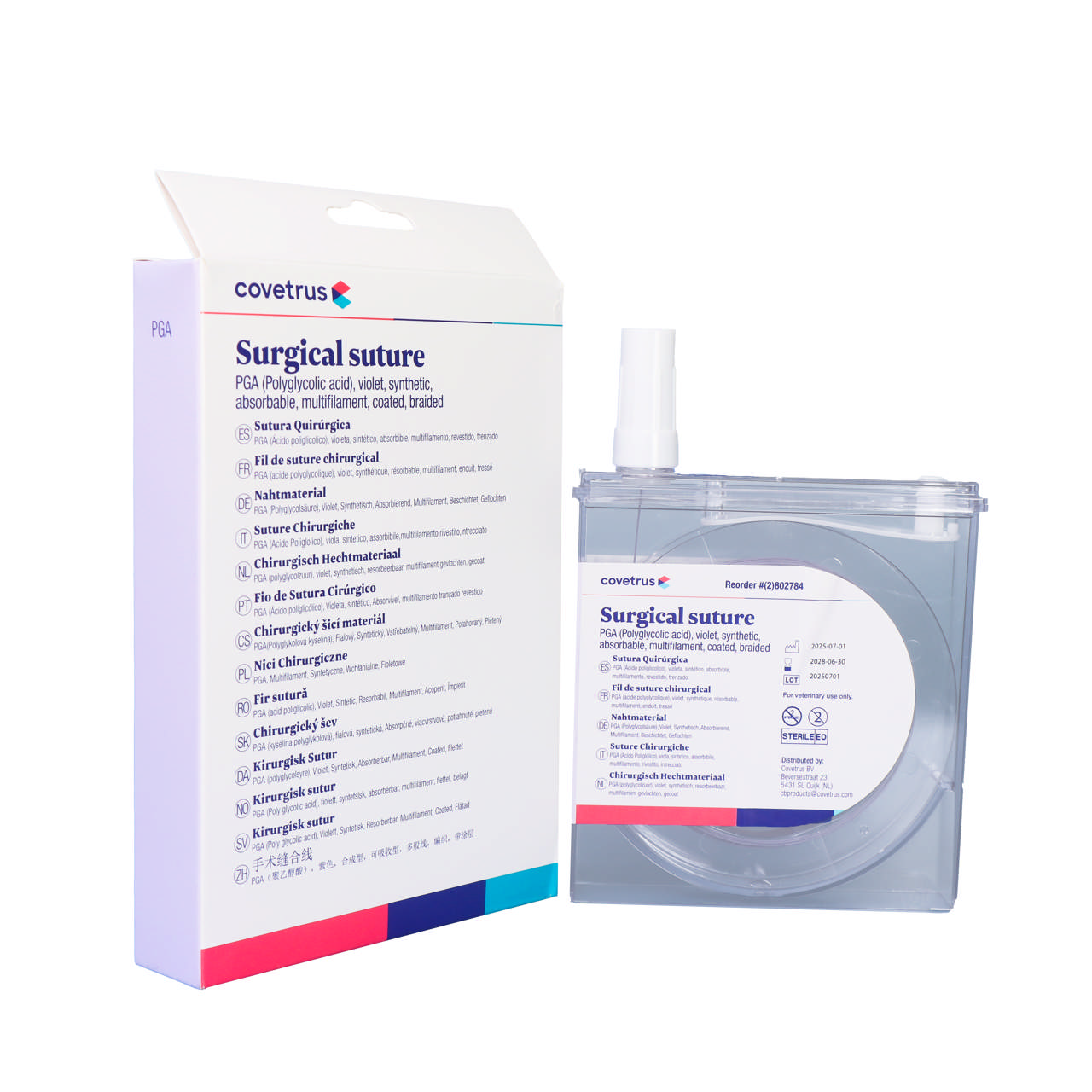 Spool Suture PGA Multifil