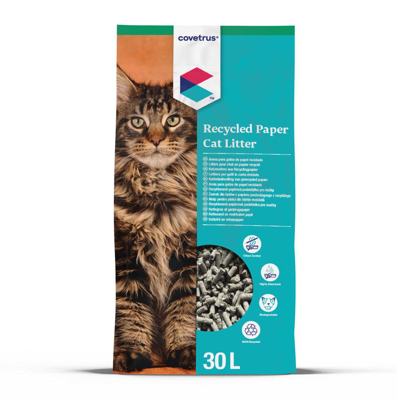 Recycled Paper Cat Litter 