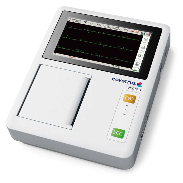 3-Channel Veterinary Electrocardiograph
